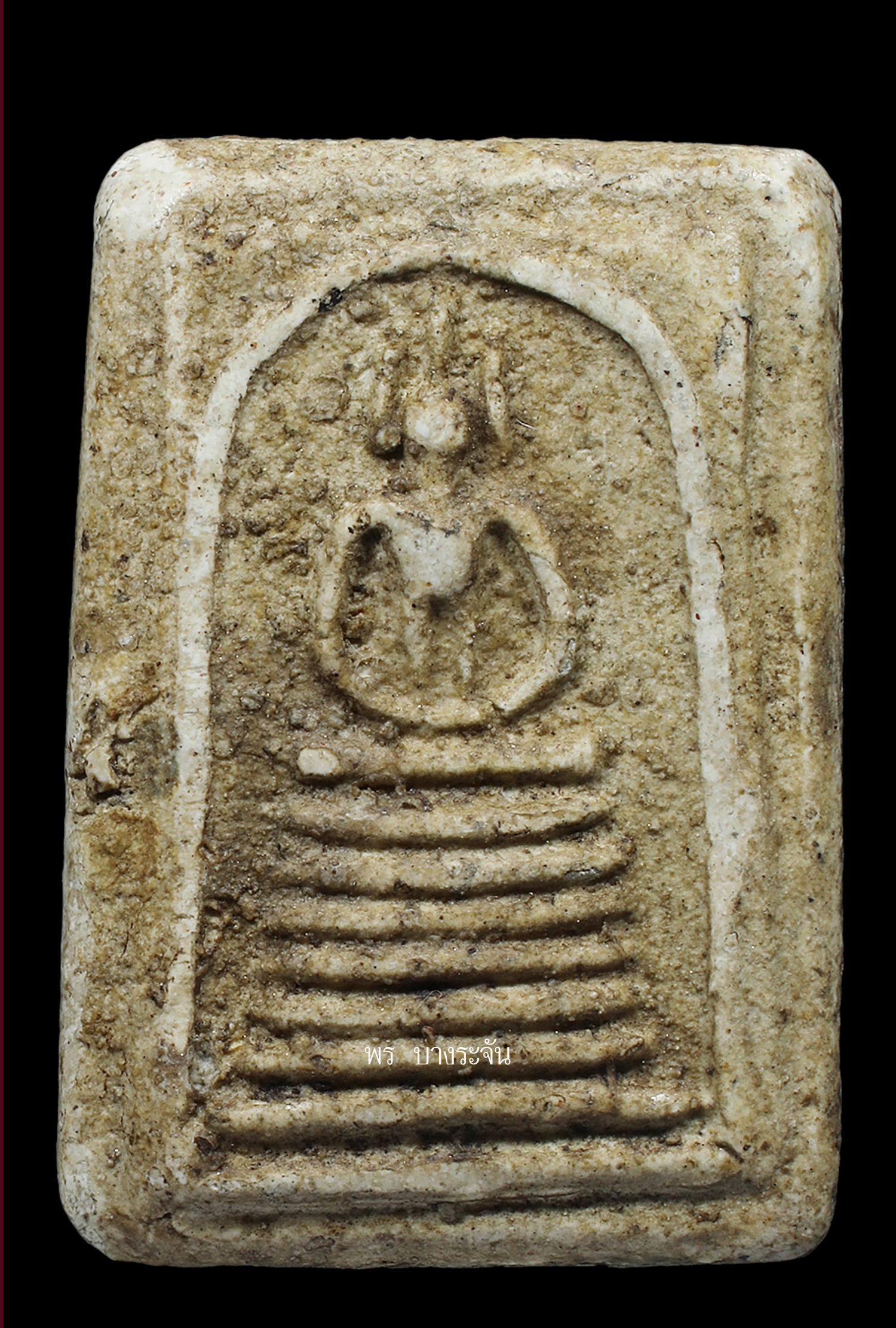 PHRA SOMDEJ WAT KETCHAIYO JEDCHAN KHANG-MON 2411 AJ TOE PROMARANGSRI THAI AMULET