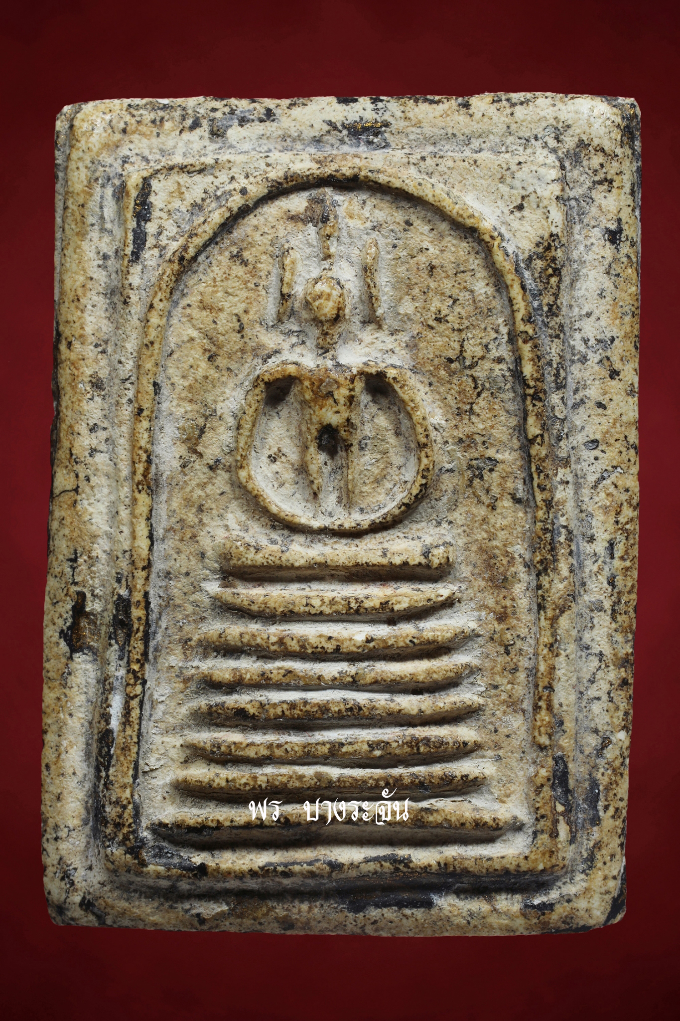 PHRA SOMDEJ WAT KETCHAIYO JEDCHAN KHANG-MON 2411 AJ TOE PROMARANGSRI THAI AMULET